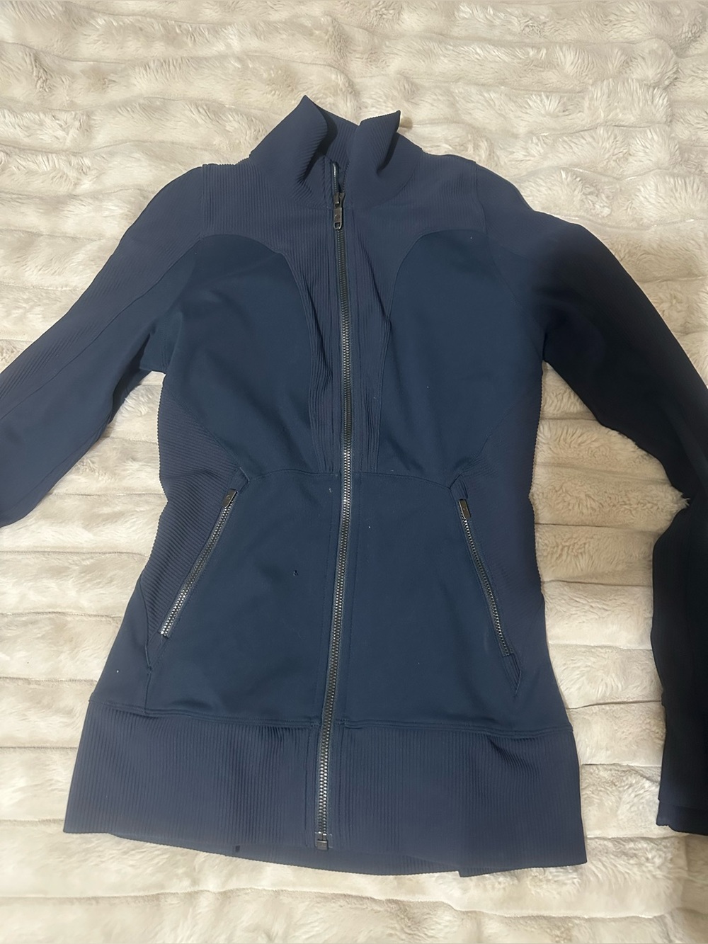 LULULEMON Define Navy Zip-Front Jacket
